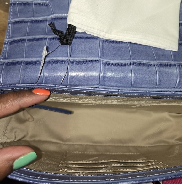 Brahmin Premier Collection Rosa Bellbottom Crossbody Bag NWT - Picture 9 of 10